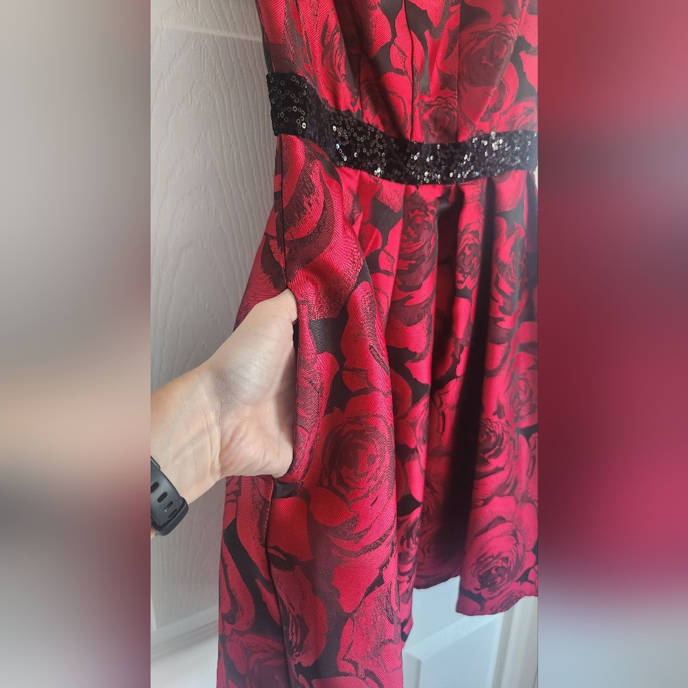 Donna Ricco Roses Dress - Picture 6 of 9